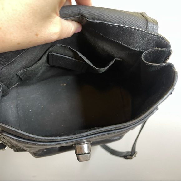 Coach Faye Convertible Pebbled Leather Backpack - Picture 15 of 16